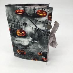 Haunted Cemetery handmade journal - view 1