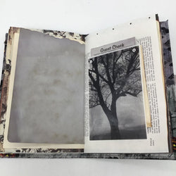 Haunted Cemetery handmade journal - view 3