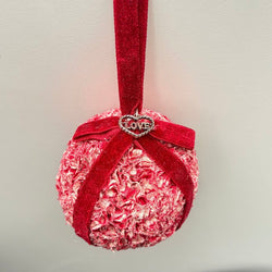 red love ornament - view 1