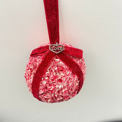 red love ornament - view 2