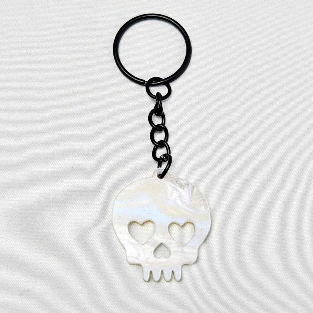 Cute Skull Keychain