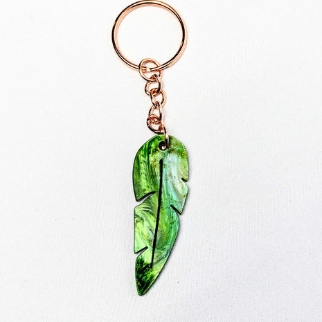 Leaf 2 Keychain