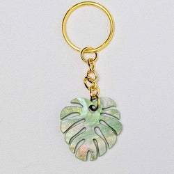 Monstera Leaf Keychain - view 1