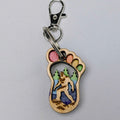 Bigfoot Keychain