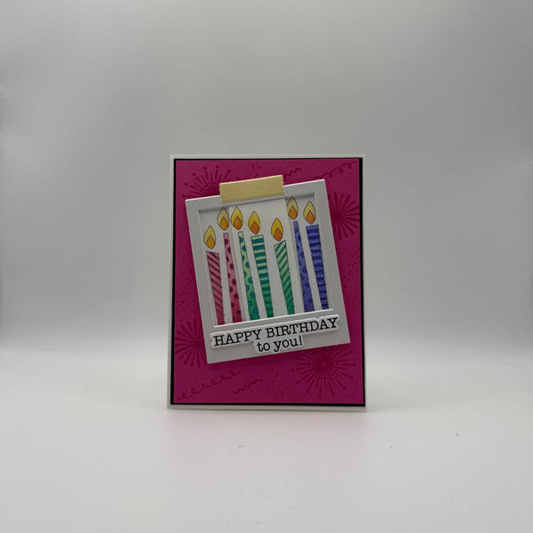 GC - Happy Birthday to you! Pink Card