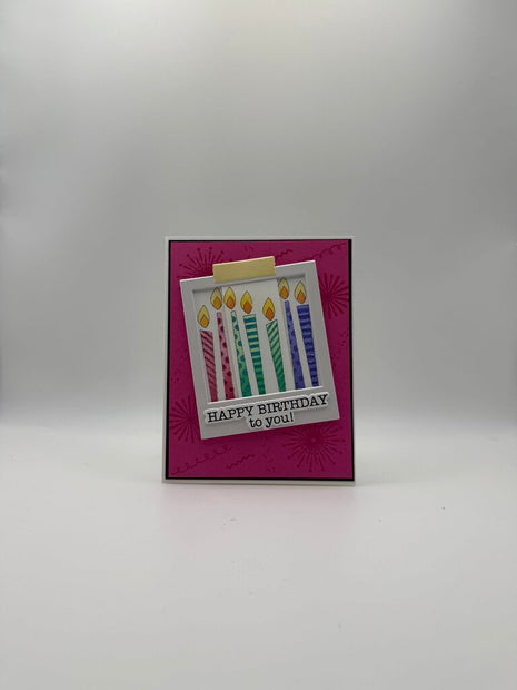 GC - Happy Birthday to you! Pink Card
