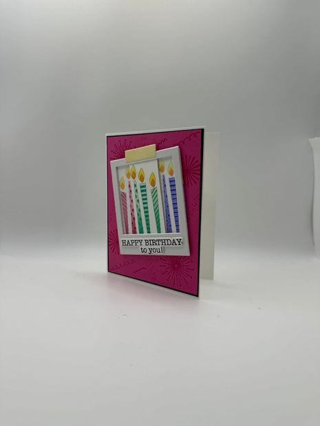 GC - Happy Birthday to you! Pink Card