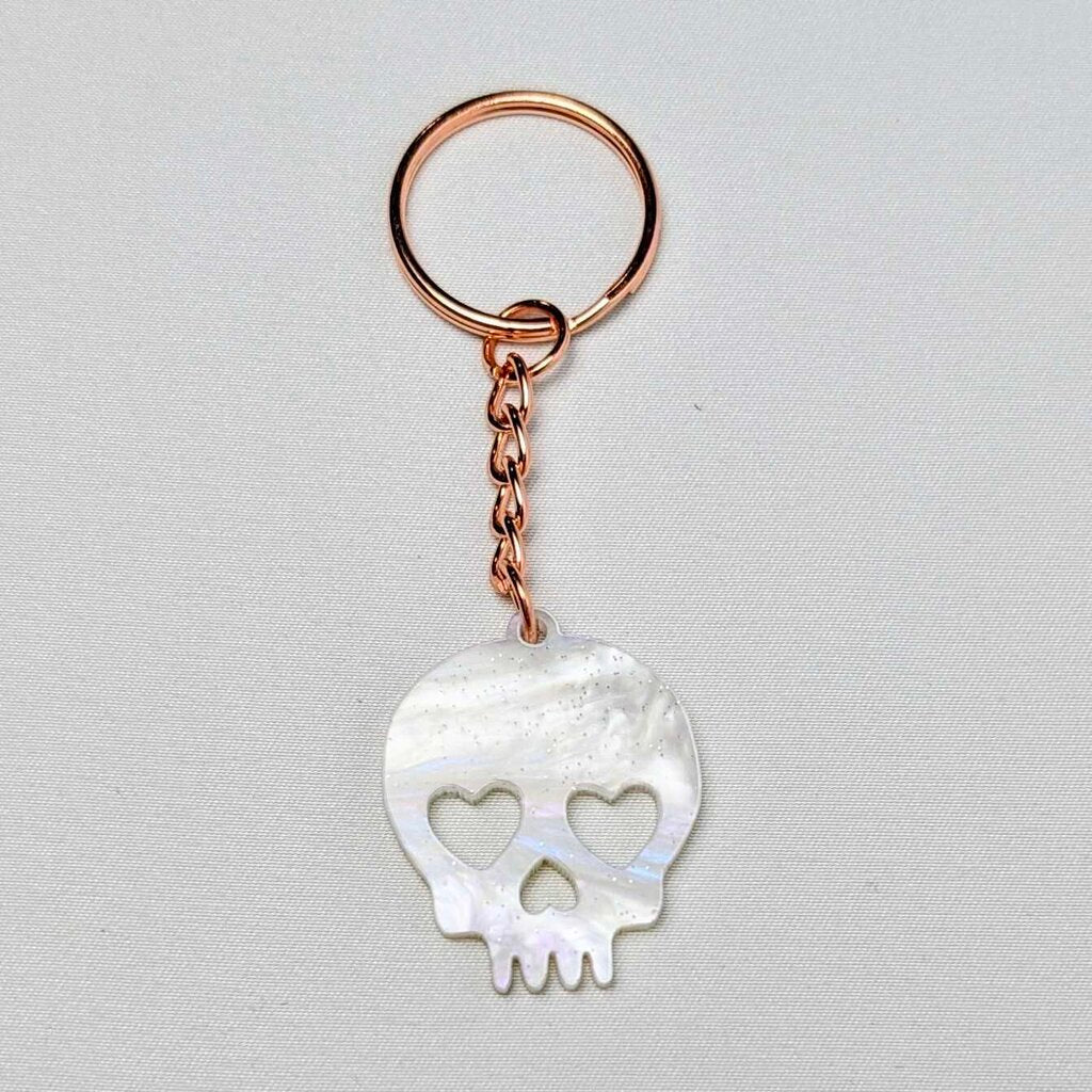Cute Skull Keychain