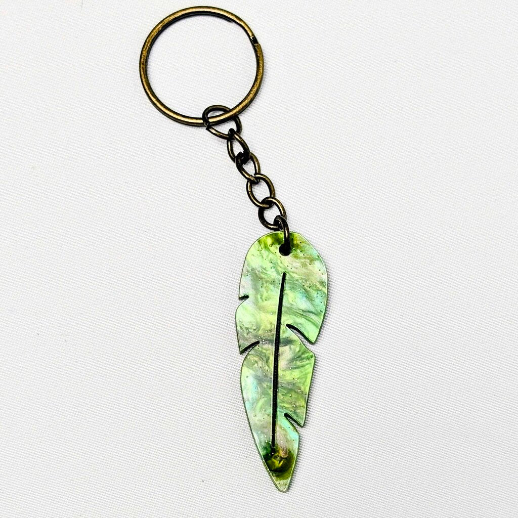 Leaf 2 Keychain