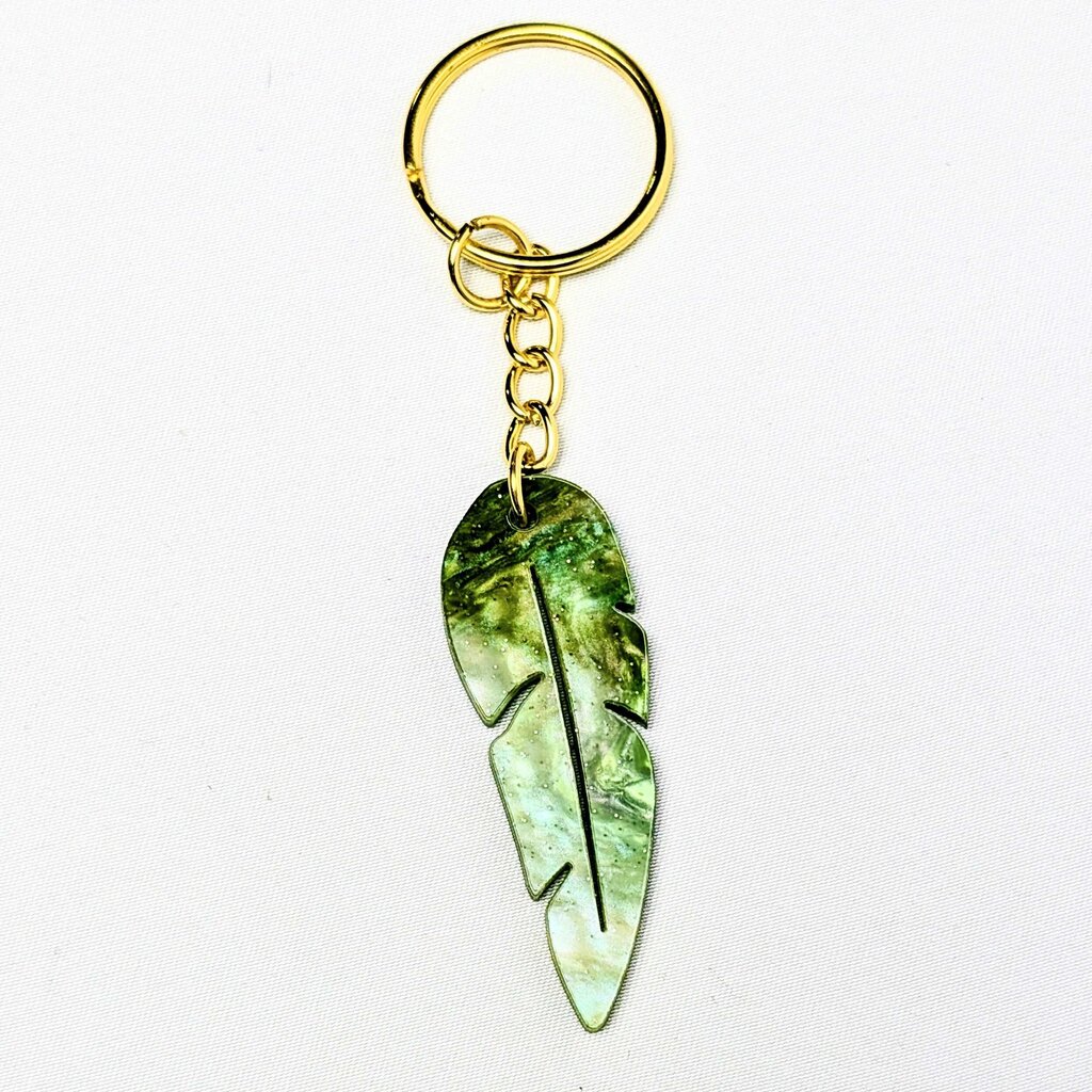 Leaf 2 Keychain