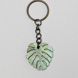 Monstera Leaf Keychain - view 2