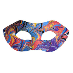 Mask - Red black purple blue 2 - view 1