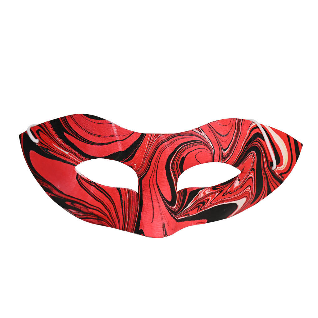 Mask - Red Black, White 1