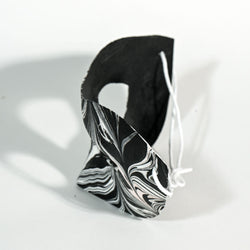 Mask - Black Grey white 2 - view 1