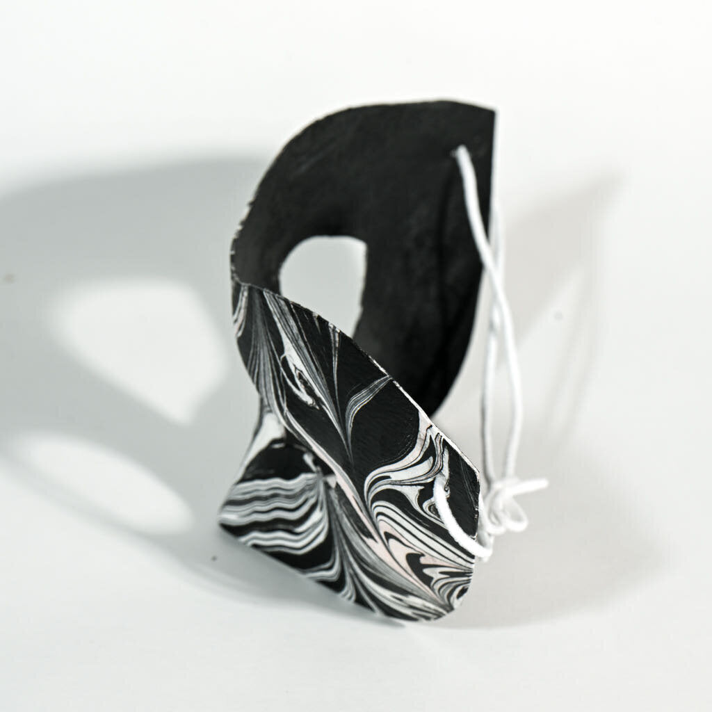 Mask - Black Grey white 2