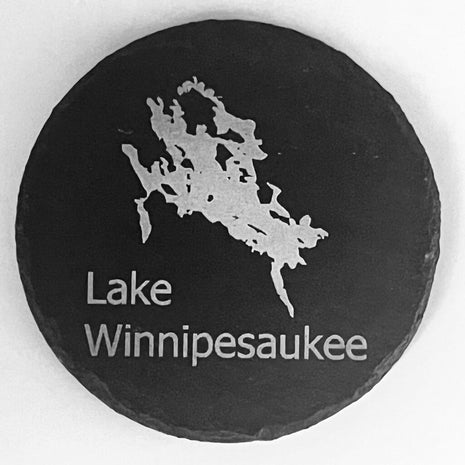 Lake Winnipesaukee Round Slate