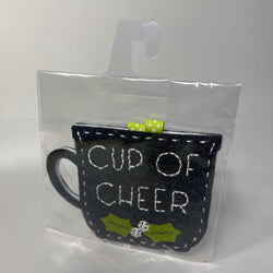 Embroidered Giftcard Ornament - view 1