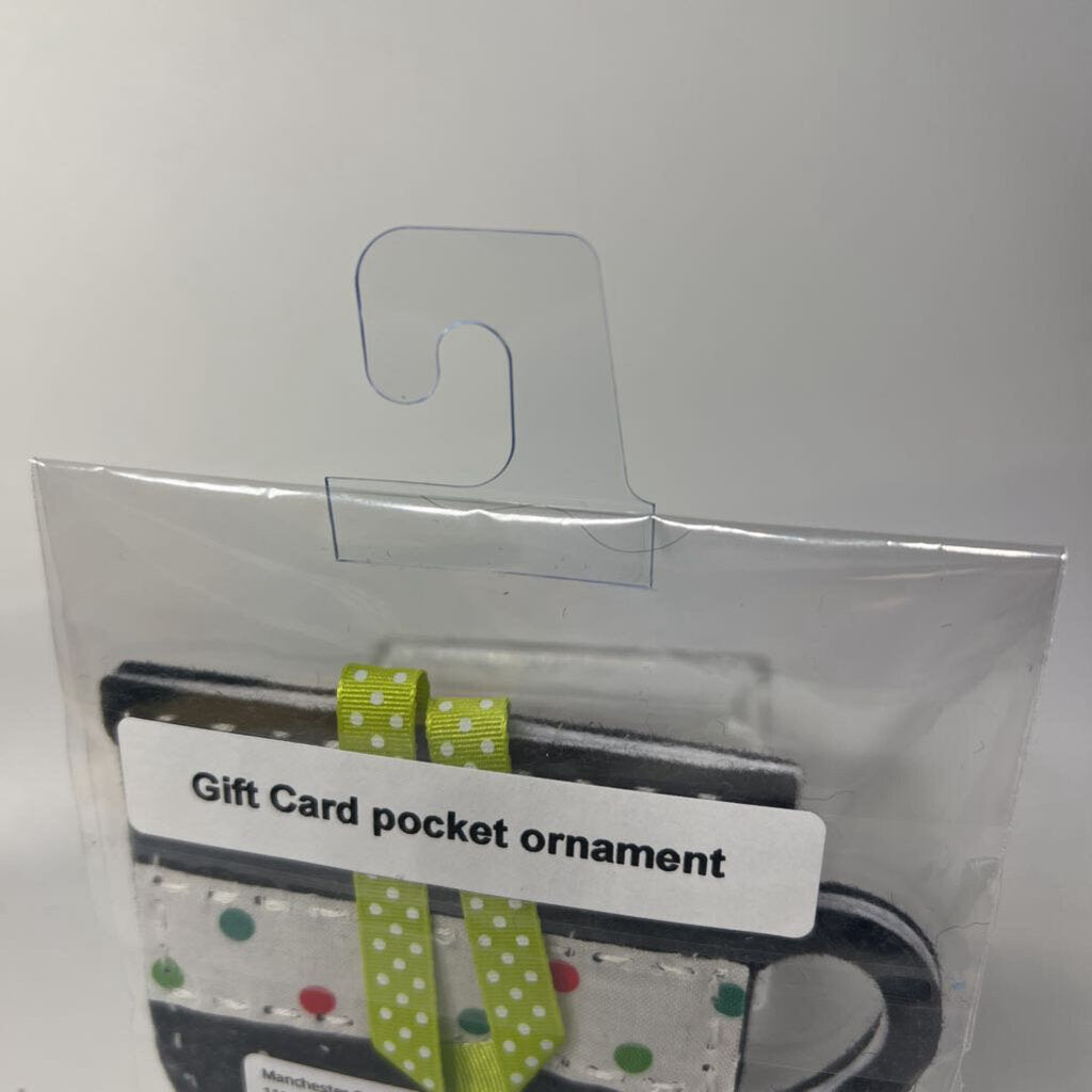 Embroidered Giftcard Ornament