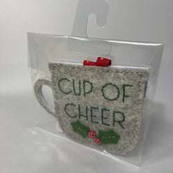 Embroidered Giftcard Ornament - view 1