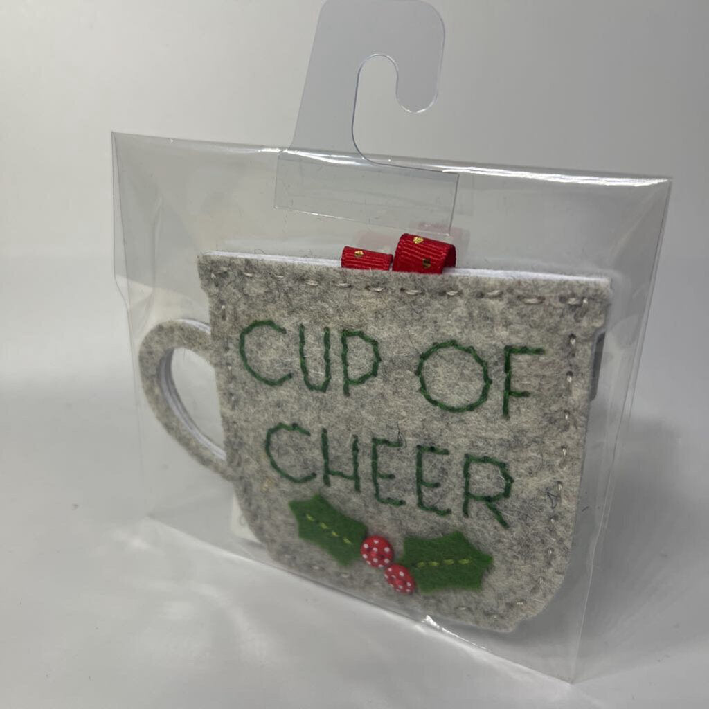 Embroidered Giftcard Ornament