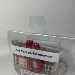 Embroidered Giftcard Ornament - view 2