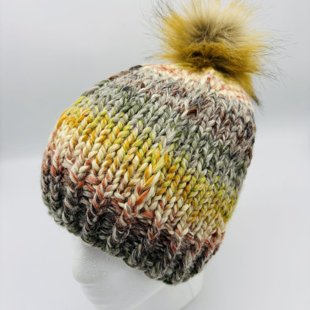 Hat Squarshy-Gold Multi
