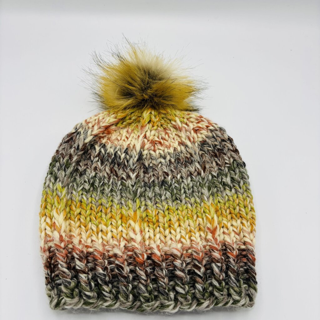 Hat Squarshy-Gold Multi