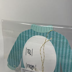 Stitched sweater gift tag - view 2