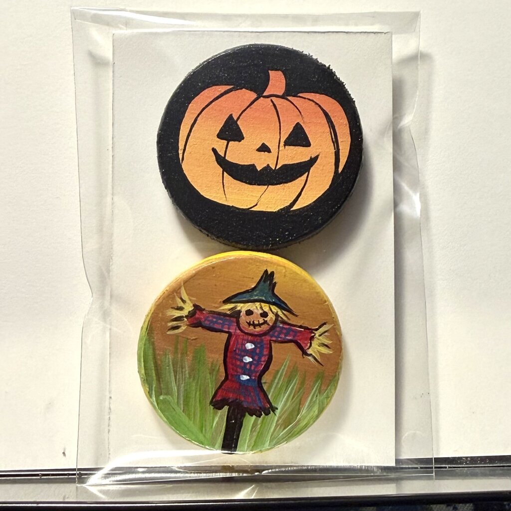 Spooky set of Pins-circles