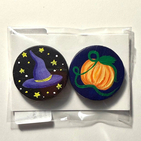 Pair of spooky magnets- circles