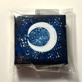 Moon and stars Mini Canvas Magnet