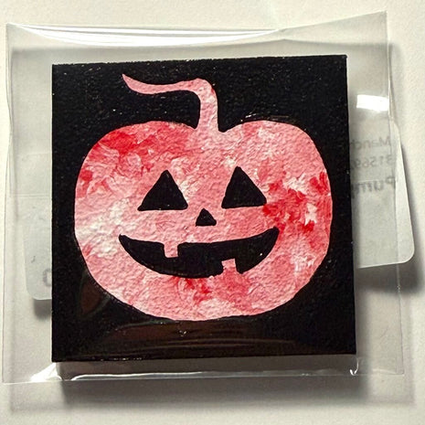 Pumpkin Silhouette Magnet
