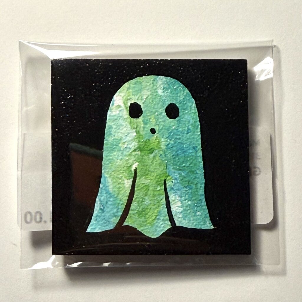Ghost Silhouette Magnet