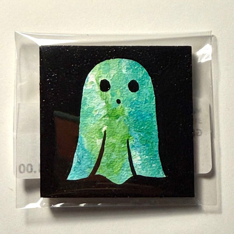 Ghost Silhouette Magnet