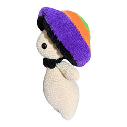 Crocheted giant mushie sprite - view 2