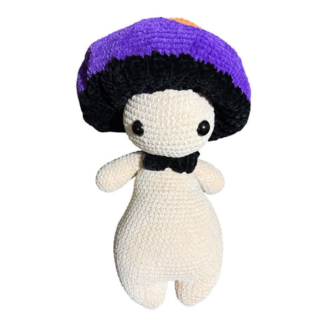 Crocheted giant mushie sprite