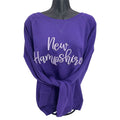 New Hampshire Sweater with Puff Embroidery