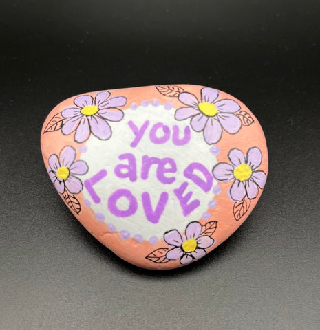 Rock-lg-wh-"You are Loved"