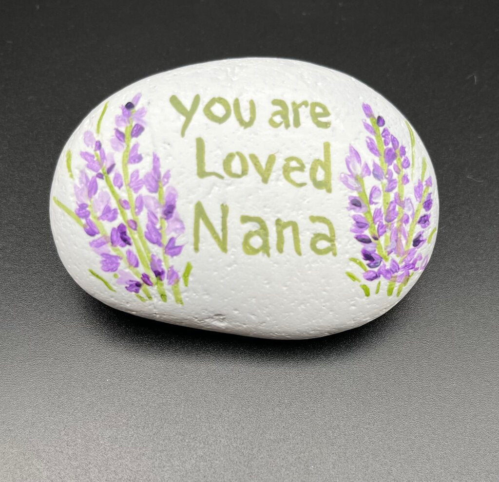 Rock-sm-wh-"You are loved Nana"