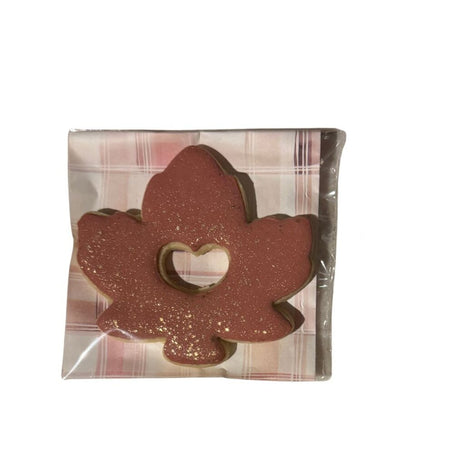 Maple Leaf Pumpkin Spice Sugar Cookie