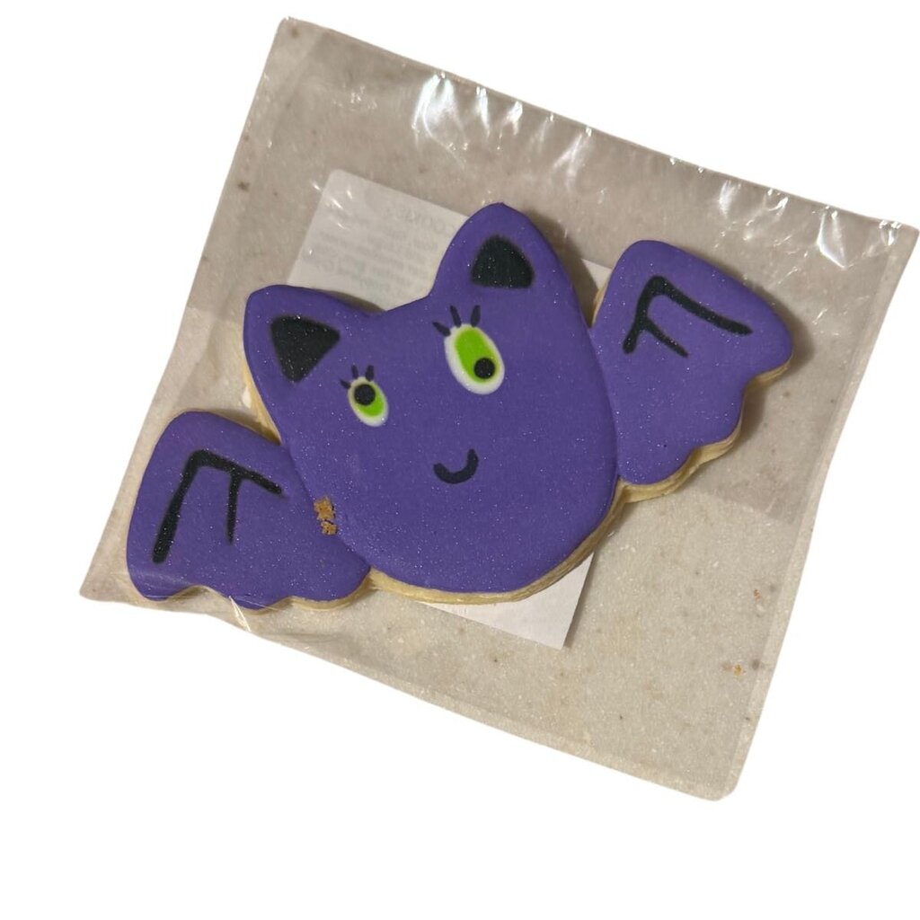 Bat Signature Sugar Cookie