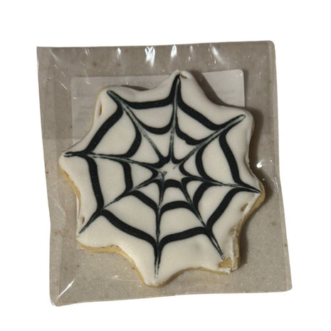 Spider Web Signature Sugar Cookie