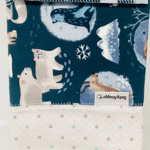 Baby Blanket & Burp Cloth Set