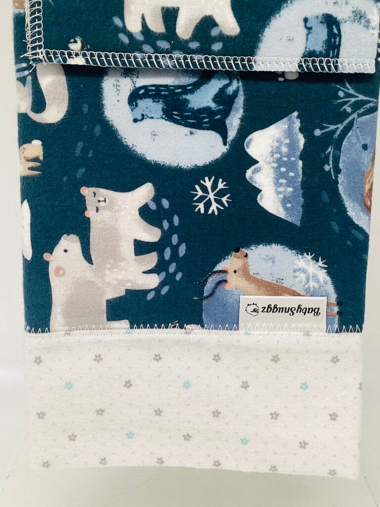 Baby Blanket & Burp Cloth Set