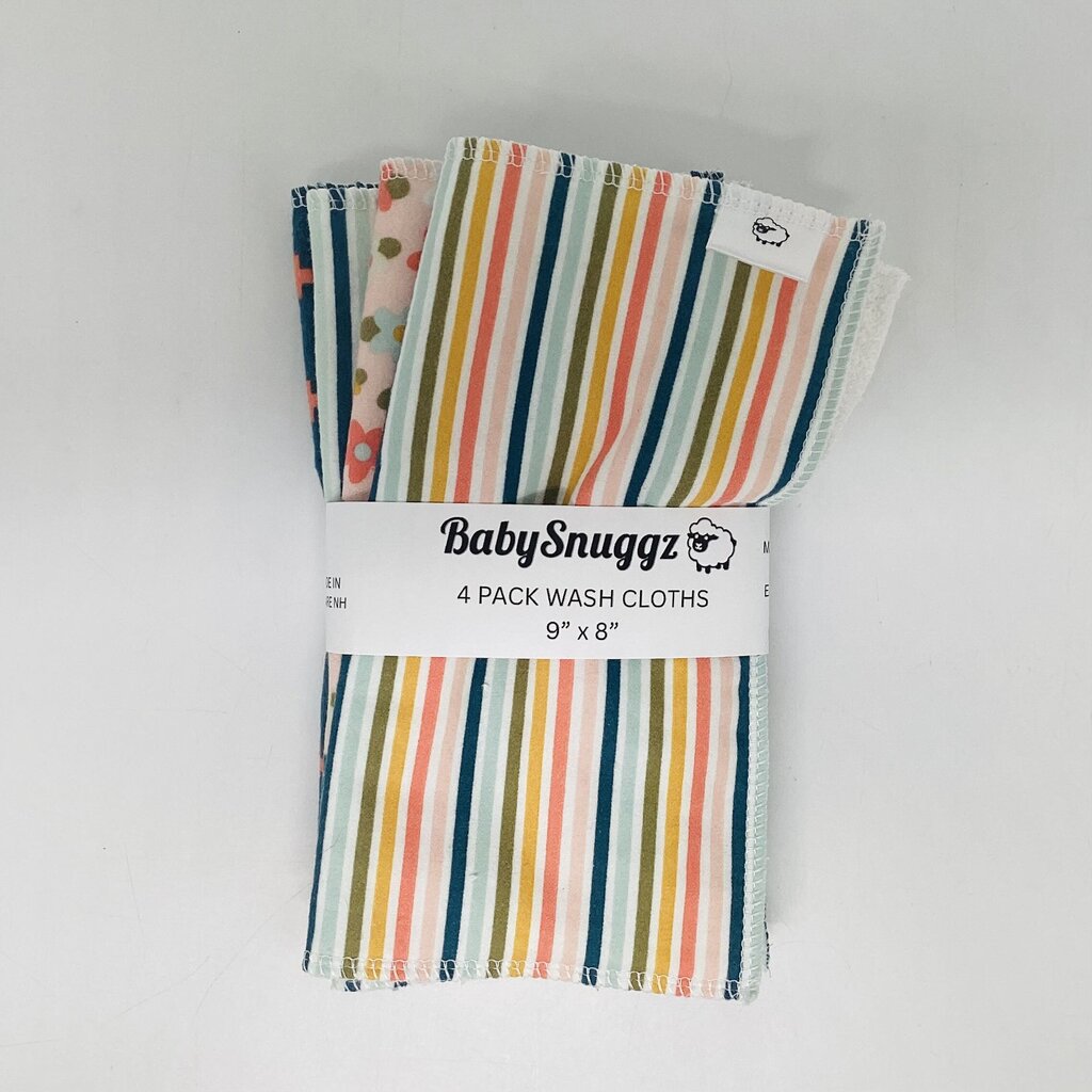 4 Pack Wash Cloths