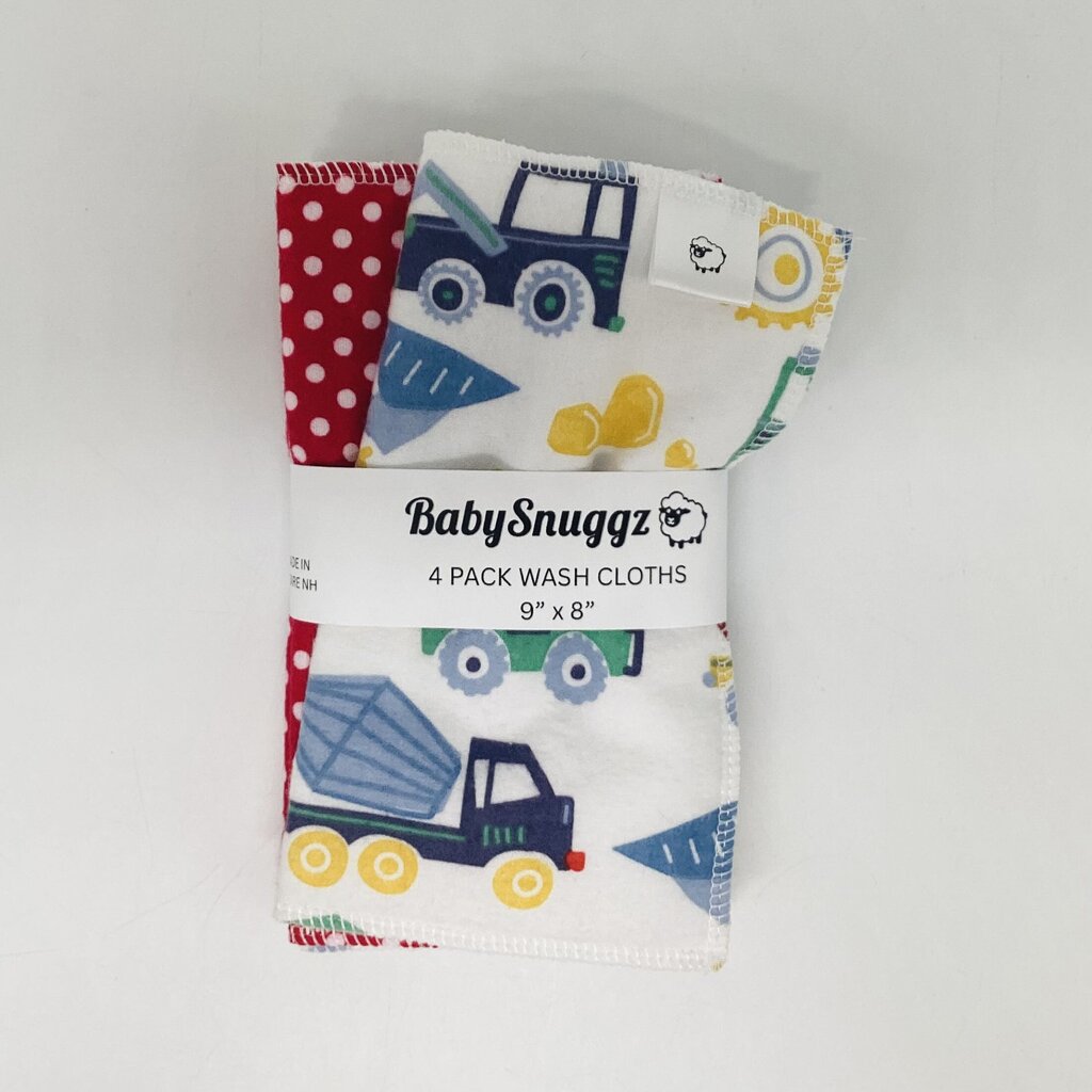 4 Pack Wash Cloths
