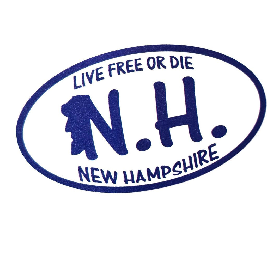 Sticker - Oval NH