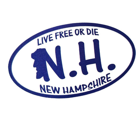 Sticker - Oval NH