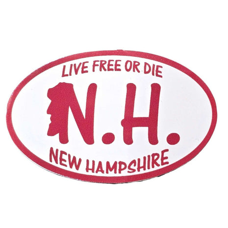 Sticker - Oval NH