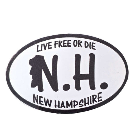 Sticker - Oval NH